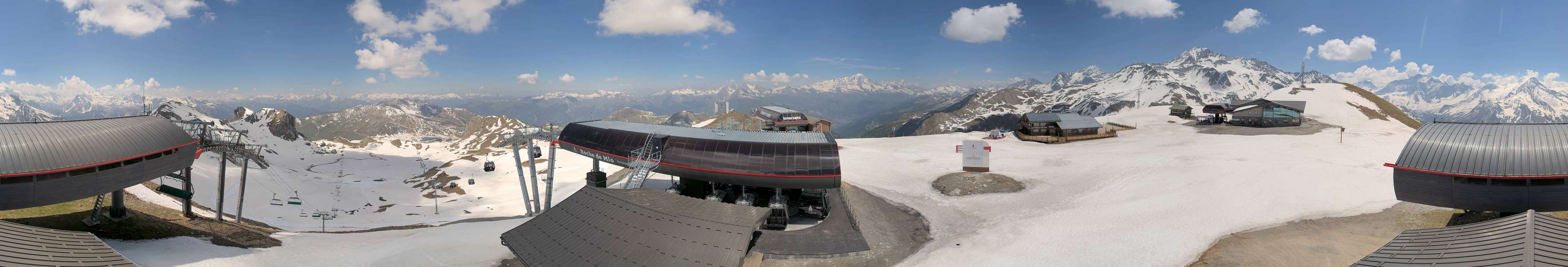 Webcam la Plagne: La roche de mio