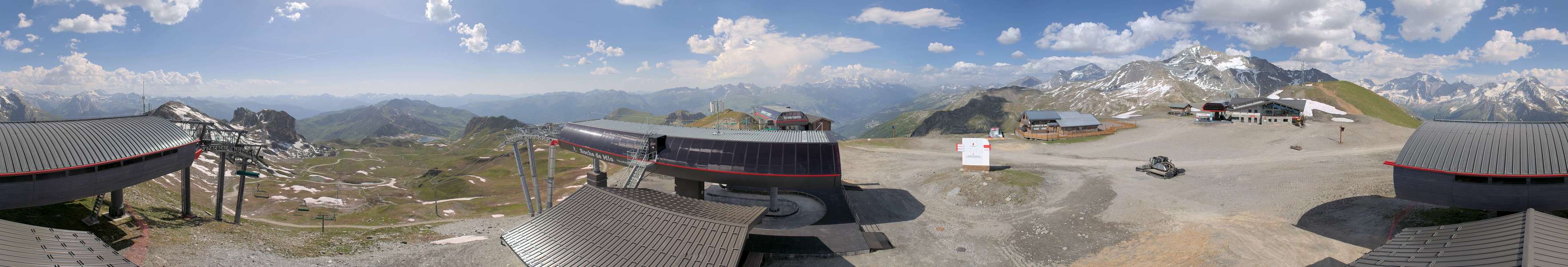 Webcam la Plagne: La roche de mio