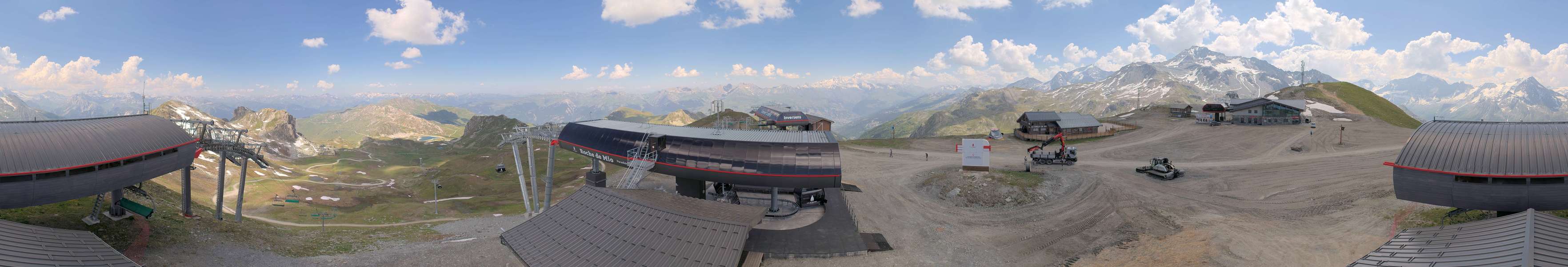Webcam la Plagne: La roche de mio