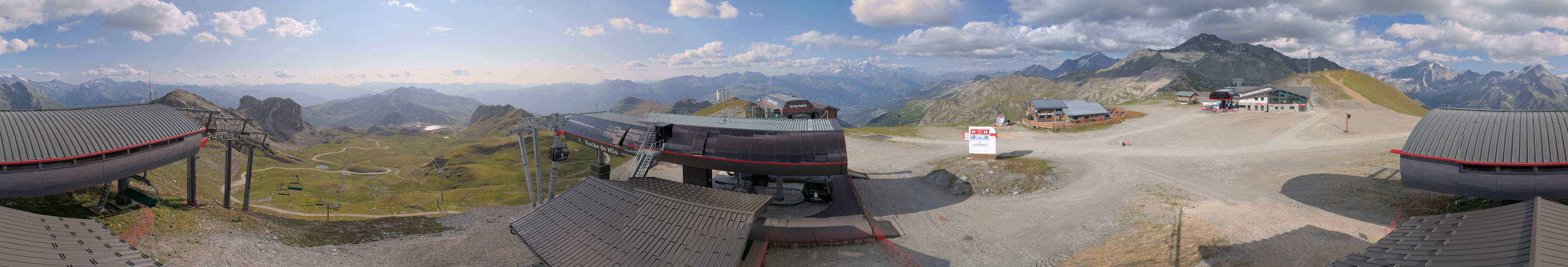 Webcam la Plagne: La roche de mio