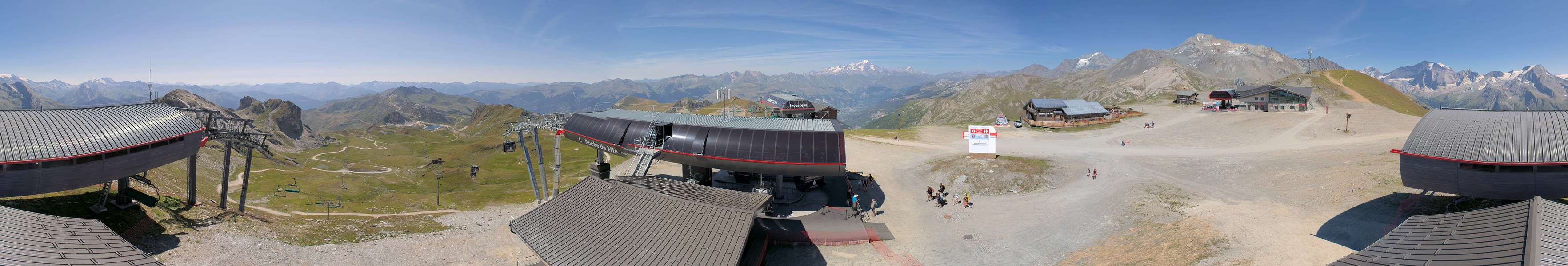 Webcam la Plagne: La roche de mio