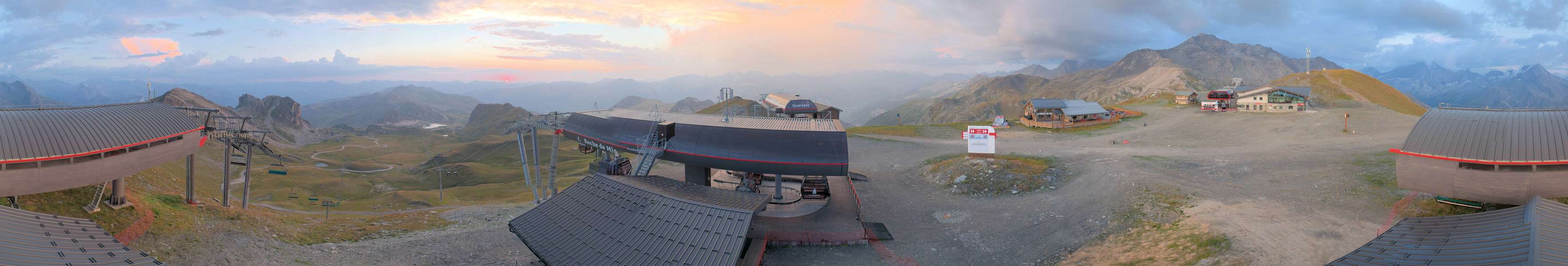 Webcam la Plagne: La roche de mio