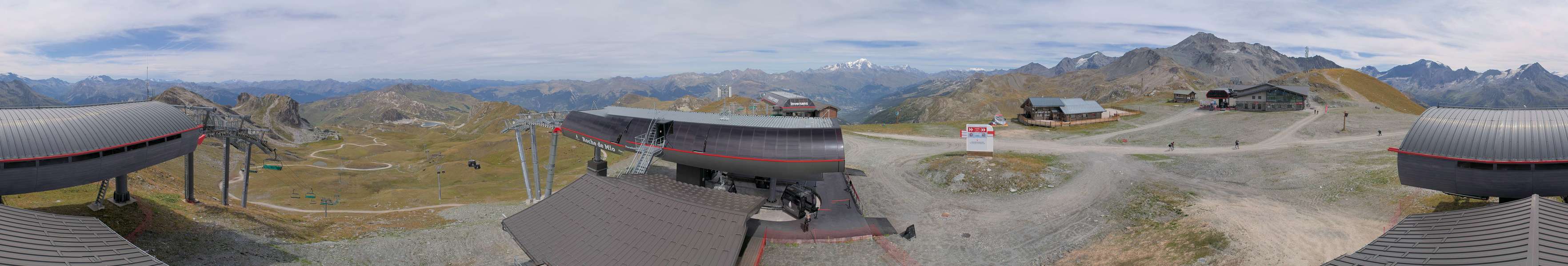 Webcam la Plagne: La roche de mio