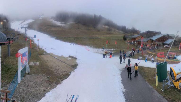 Webcam la Plagne: Montchavin - Front de neige