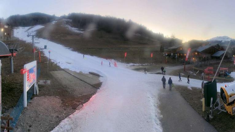 Webcam la Plagne: Montchavin - Front de neige