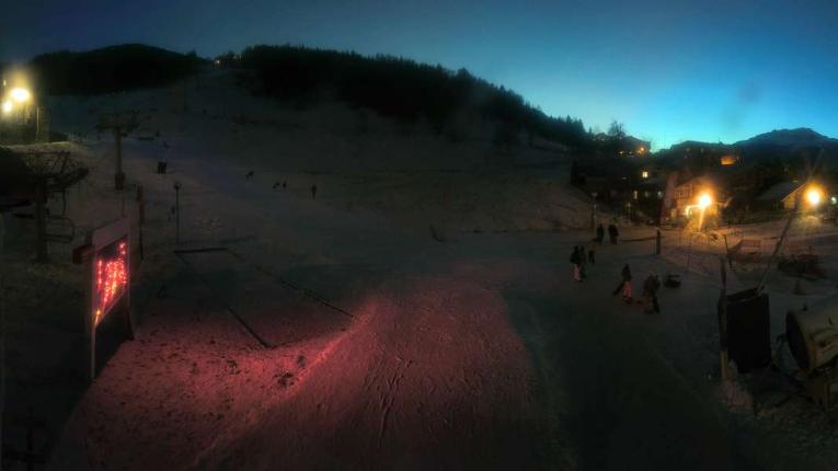 Webcam la Plagne: Montchavin - Front de neige