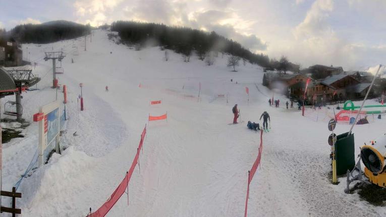 Webcam la Plagne: Montchavin - Front de neige