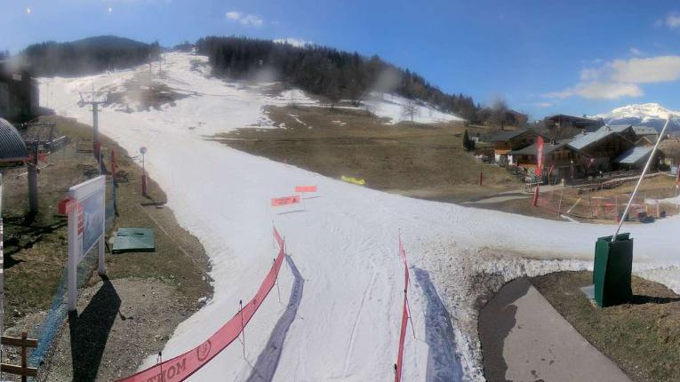 Webcam la Plagne: Montchavin - Front de neige