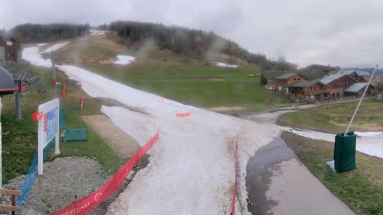 Webcam la Plagne: Montchavin - Front de neige