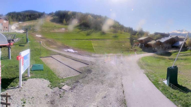 Webcam la Plagne: Montchavin - Front de neige