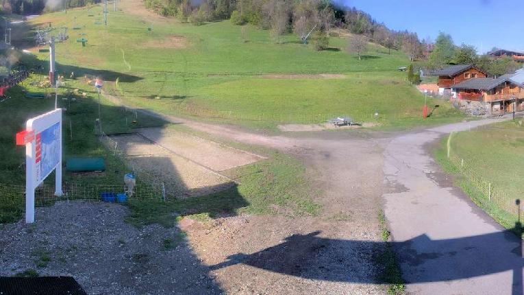 Webcam la Plagne: Montchavin - Front de neige