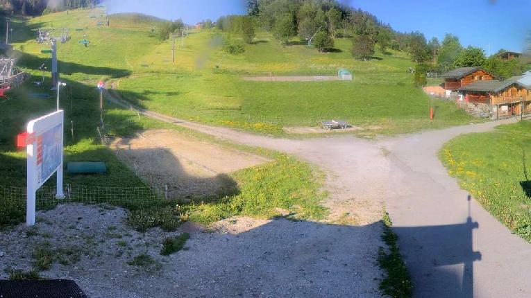 Webcam la Plagne: Montchavin - Front de neige