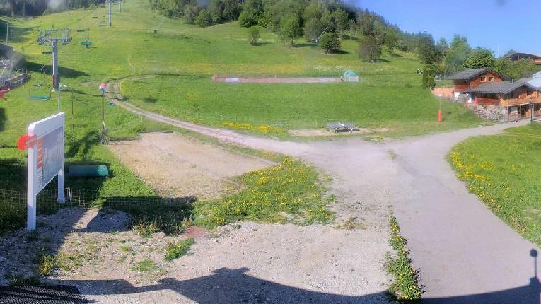 Webcam la Plagne: Montchavin - Front de neige