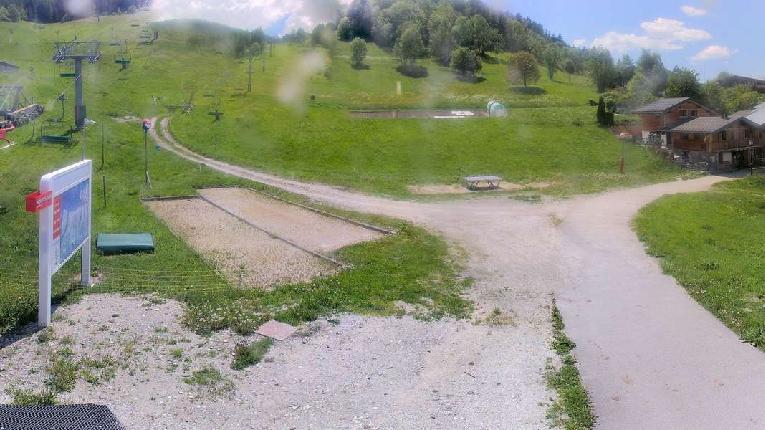 Webcam la Plagne: Montchavin - Front de neige