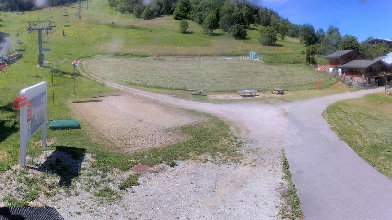 Webcam la Plagne: Montchavin - Front de neige