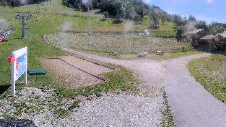 Webcam la Plagne: Montchavin - Front de neige