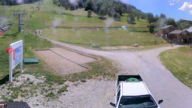 Webcam la Plagne: Montchavin - Front de neige