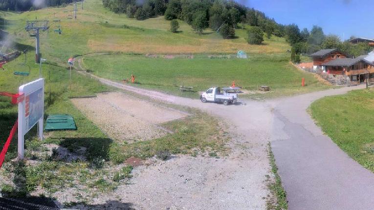 Webcam la Plagne: Montchavin - Front de neige
