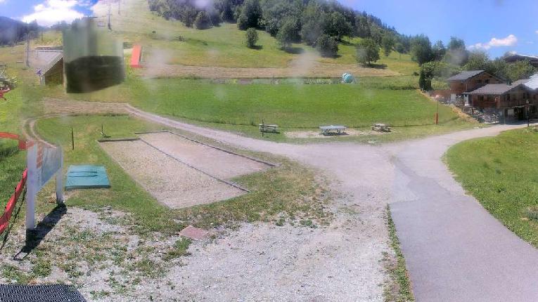 Webcam la Plagne: Montchavin - Front de neige