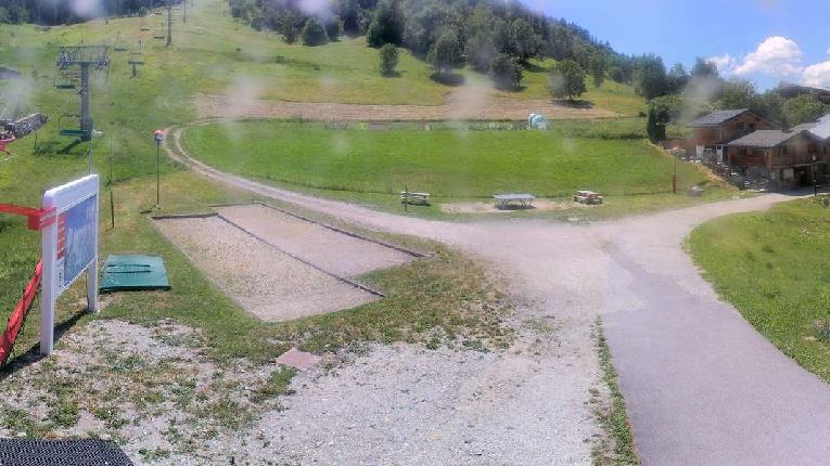 Webcam la Plagne: Montchavin - Front de neige