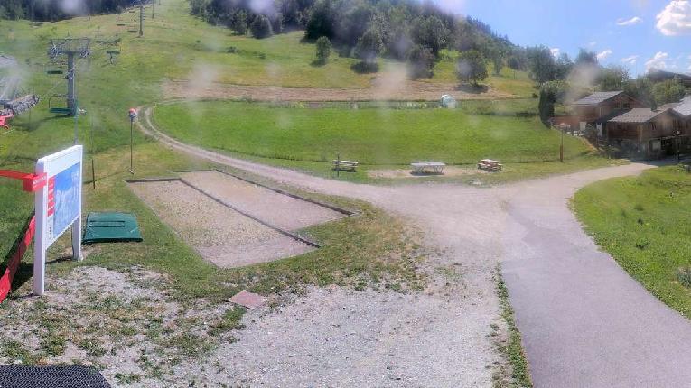 Webcam la Plagne: Montchavin - Front de neige