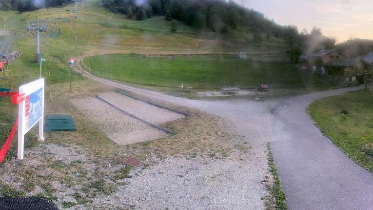 Webcam la Plagne: Montchavin - Front de neige