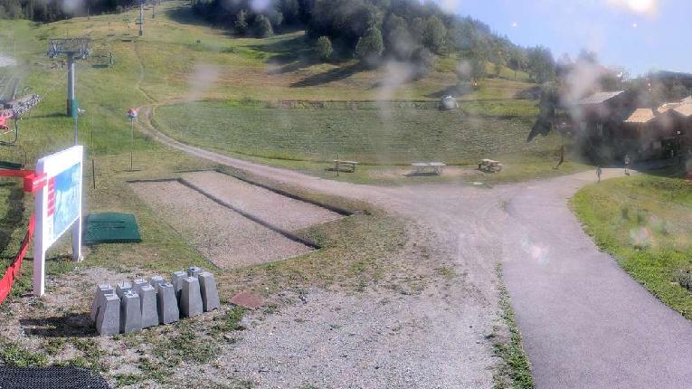 Webcam la Plagne: Montchavin - Front de neige