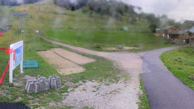 Webcam la Plagne: Montchavin - Front de neige