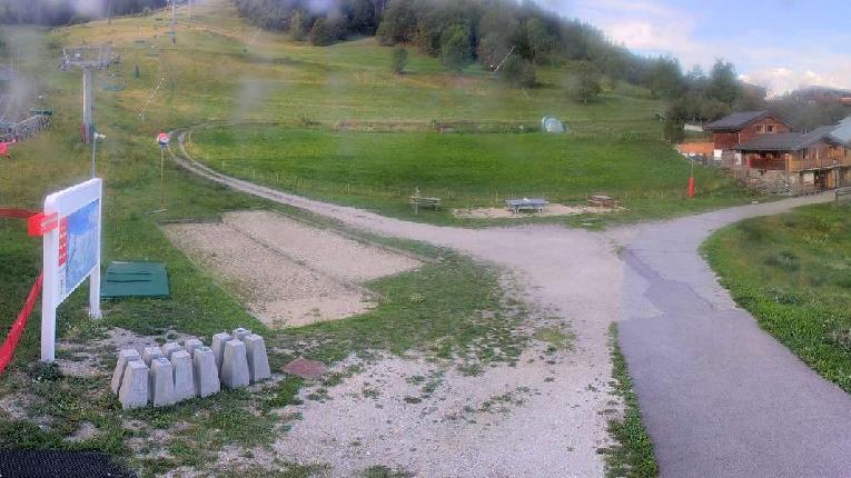 Webcam la Plagne: Montchavin - Front de neige