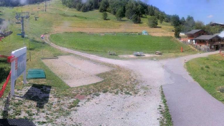 Webcam la Plagne: Montchavin - Front de neige